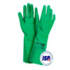 GUANTE NITRILO FLOCADO VERDE