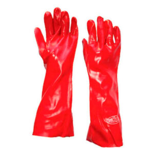 GUANTE ROJO PVC 14´Y 18´