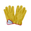 GUANTE CABRITILLA CON FORRO AMARILLO