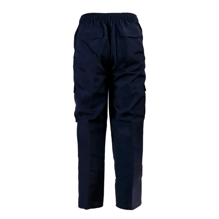 PANTALÓN POPLIN CARGO AZUL - Imagen 2