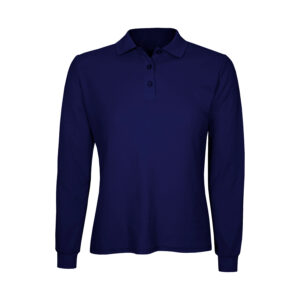 POLERA PIQUE MUJER MANGA LARGA