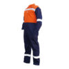 BUZO IGNIFUGO BICOLOR AZUL / NARANJA