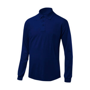 POLERA PIQUE MANGA LARGA HOMBRE