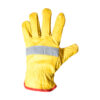 GUANTE CABRITILLA AMARILLO CON REFLECTANTE